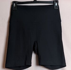 Solid & Striped High Tide 7" Ribbed Blackout Bike Shorts size Small